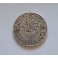 1/4 бальбоа. 1953г. 900пр., Панама.