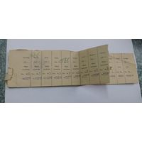 Талоны 1992г.