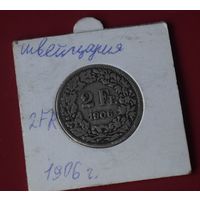 Швейцария 2 франка 1906