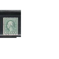 США-1915, (Скотт.448), гаш. , Стандарт, Президенты,Вашингтон,