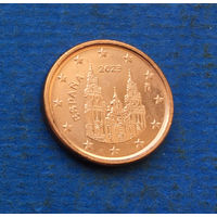 Испания 1 евроцент 2023