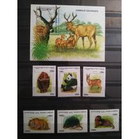 Камбоджа 1999 г. Фауна.