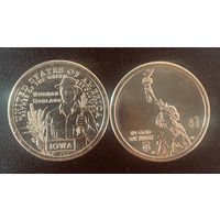 США 1 доллар 2026 Инновация 30 Айова Норман Эрнст двор D UNC