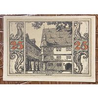 Нодгельд 25 пфеннигов 1921 год. Арнштадт. Веймарская республика
