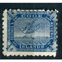 Британские колонии - Острова Кука - 1898/99г. - птица, 1/2 P - 1 марка - MH [Mi 11]. #3-WB-92-A-1