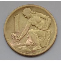 Чехословакия, 1 крона 1966 г.