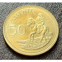 Лесото 50 лисенте, 2018   ( 1-5-2 )