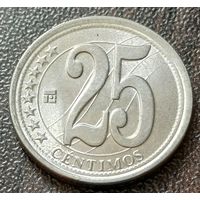 Венесуэла 25 сентимо, 2007    ( 2-1-4 )