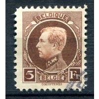 Бельгия - 1924г. - король Альберт I, международная филателистическая выставка - 1 марка - полная серия, гашёная [Mi 186]. #2-Be-28-B-1