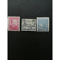 Польша 1949 Полная серия марок "5-ая годовщина Июльского манифеста" (чистые*, есть наклейки) Mi.530-532 каталог 10.00 евро