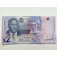 Белиз 2 UNC c рубля