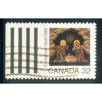 Канада - 1988г. - иконы - 1 марка - полная серия, гашёная [Mi 1109]. #3-WB-96-B-1
