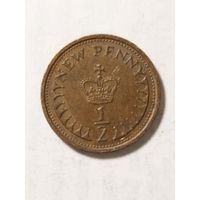 Великобритания 1/2 пенни 1973