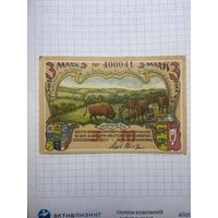 3 марки  (нотгельды) г. Германия.-1412