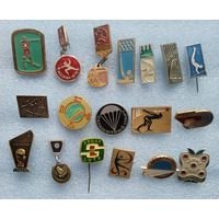 Значки. Спорт.