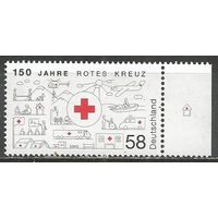 Германия. 150 лет Красному Кресту. 2013г. Mi#2998.