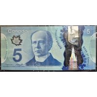Канада. 5 долларов образца 2013 года