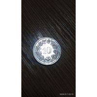 Швейцария 10 раппенов 2010