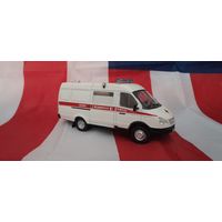 Машинка (модель) deagostini 1:43 ГАЗ-32214 ГАЗель