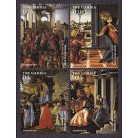 2015 Гамбия 7179-7182 Рождество - Живопись 15,00 евро
