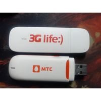 Модемы USB 3G  Life и МТС