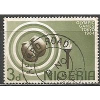 Нигерия. Олимпиада Токио'64. Бокс. 1964г. Mi#156.