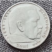 2 рейхсмарки 1937 Е