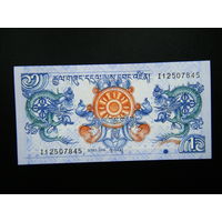 Бутан 1 НГУЛТРУМ 2006г. UNC.