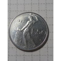 50 лир Италия 1980 год