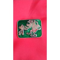 Значок  Ну Погоди Борьба