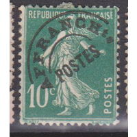 Сеятельница Франция  лот 10 с НАДПЕЧАТКОЙ AFRANCH POSTES