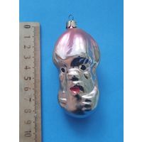 Ёлочная игрушка из далёкого и прекрасного детства. Грибок). С рубля