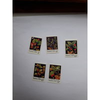 Марки СССР 1982 Ягоды