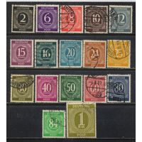 Оккупация Германии Американо-британо-советская зоны 1946 Номинал Стандарт #912,916-8,920-1,923-5,927-9,932-3,935-7