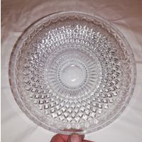 Конфетница, хрусталь, клеймо НЕМАН, СССР