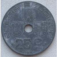 Бельгия 25 сантимов 1942 г.