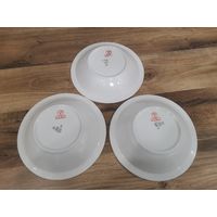 Тарелки СССР 3 шт.