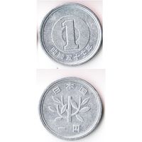 1 йена Япония 1982 года