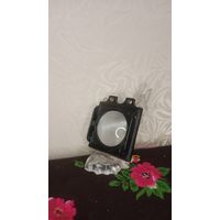 Линза.Лупа с оправе дюраль алюминиевым сплаве