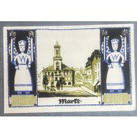 Нотгельд 50 пфеннигов 1921 год. Шнеберг. Веймарская республика