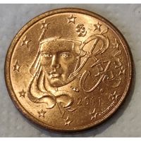 Франция 5 евроцентов, 2011 (14-5-16)