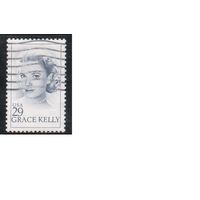 США-1993, (Мих.2346), гаш., Личности, Грейс Келли , (одиночка)