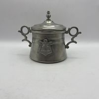 Сахарница оловянная. Италия. Арт 3250