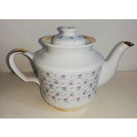 Чайник заварочный 1.5 л, фарфор, Тернопольский ФЗ, СССР