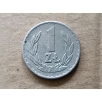 Польша 1 злотый, 1974г. (++D-4)