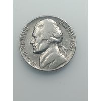 США 5 центов 1941 года .