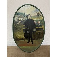 Живопись. Наив. ДВП, масло. 46х30 см.