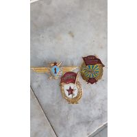 Знаки тяжёлые СССР, 203 гвардейский полк и др. состояние , с рубля