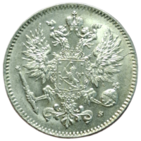 50 пенни 1917 с короной UNC