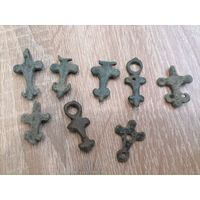 8 старых крестообразных накладок